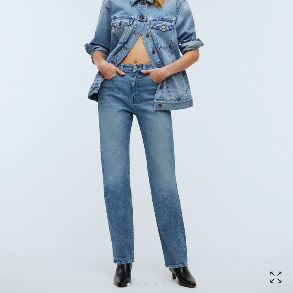 NWT Madewell 90s straight jeans W26
